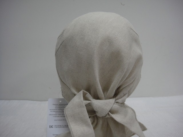  Кепка-бандана лён