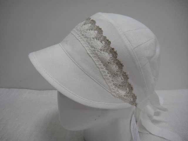  Кепка-бандана лён