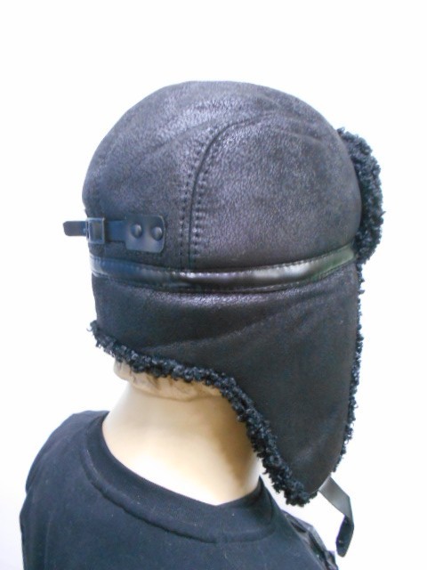  Ушанка дублёнка+барашек