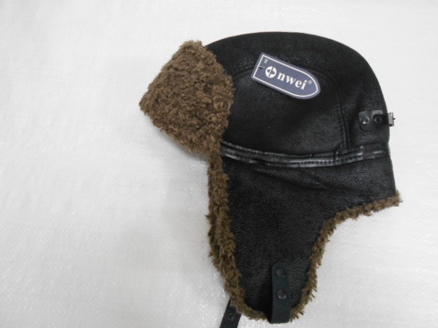  Ушанка дублёнка+барашек