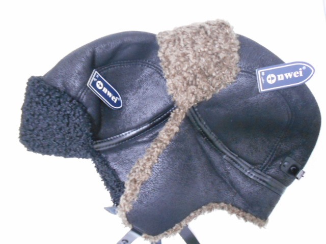  Ушанка дублёнка+барашек