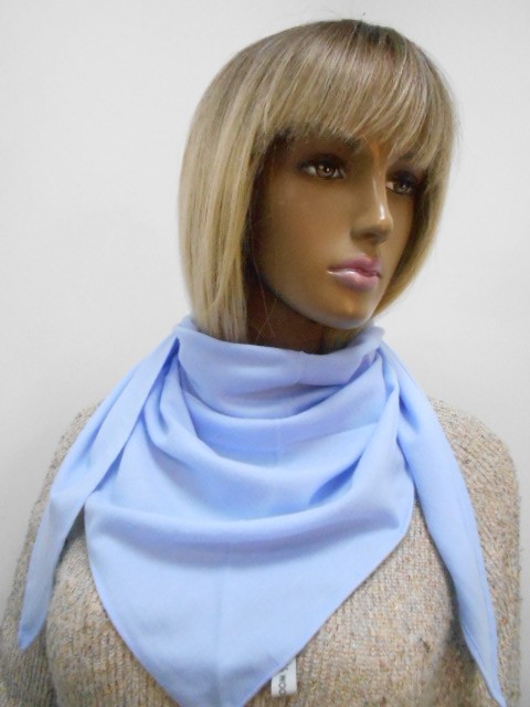  Однотон. косынка