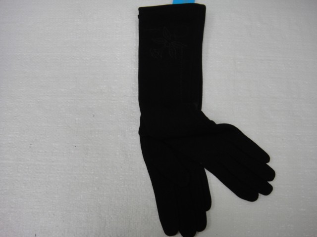  перчатки длинные стрейч+мех