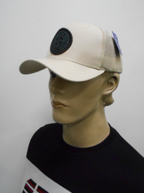  Бейсболка муж. с сеткой