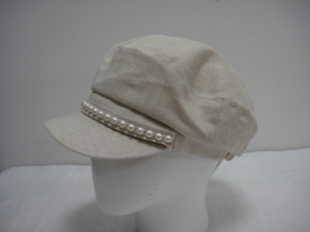  Кепка лён 