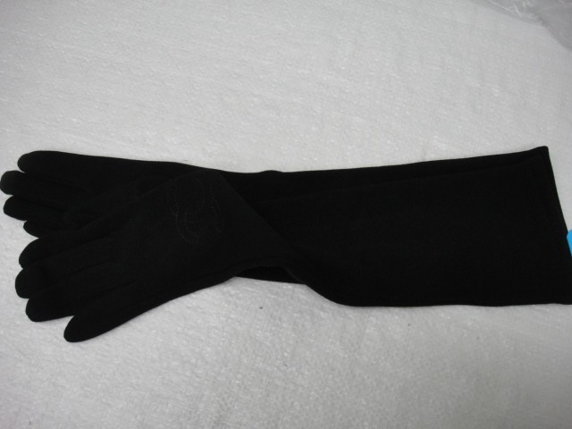  перчатки длинные стрейч