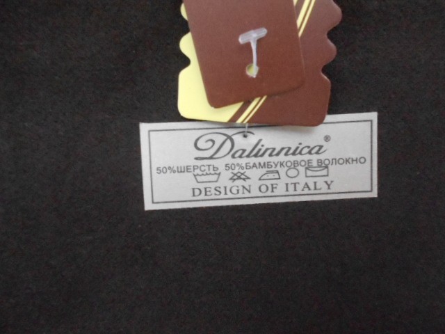  Однотон. шарф Италия