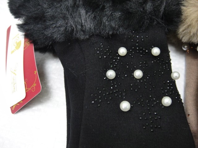   перчатки жен.под замшу 