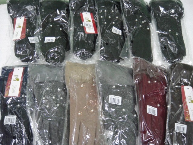   перчатки жен.под замшу 