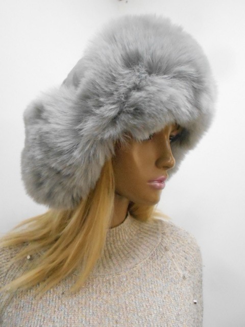 Кожа+песец ушанка 