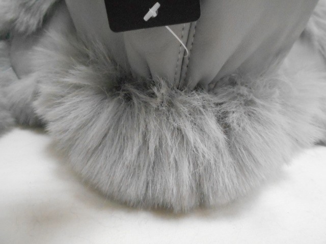  Кожа+песец ушанка 