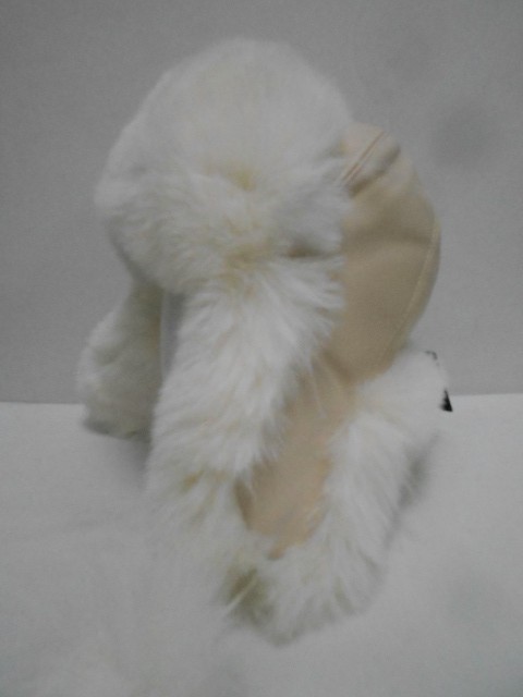  Кожа+песец ушанка 