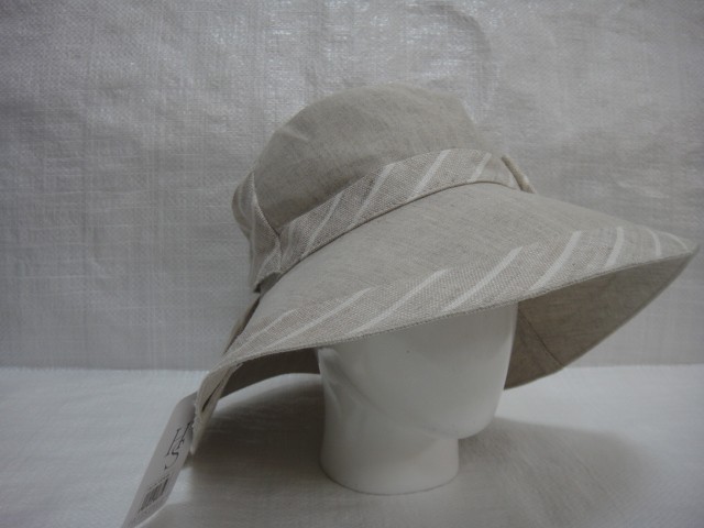  Шляпа лён 2-х цвет