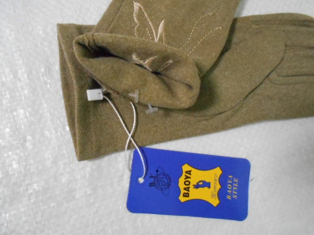   перчатки жен. шерсть+бамбук