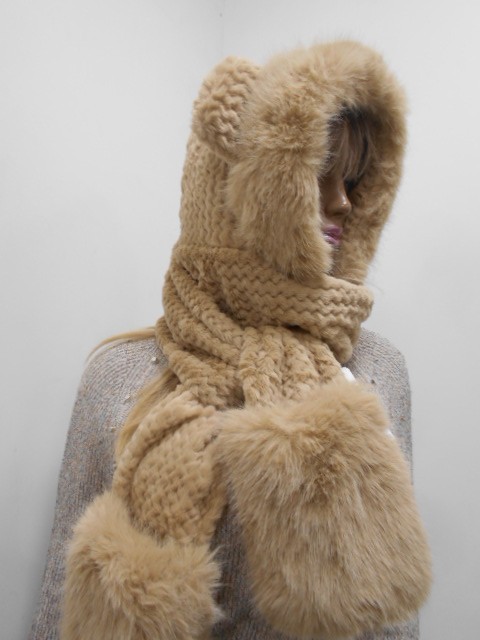  Капюшон ушки