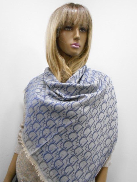  Диор платок с люрексом