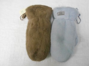  варежки жен. мех