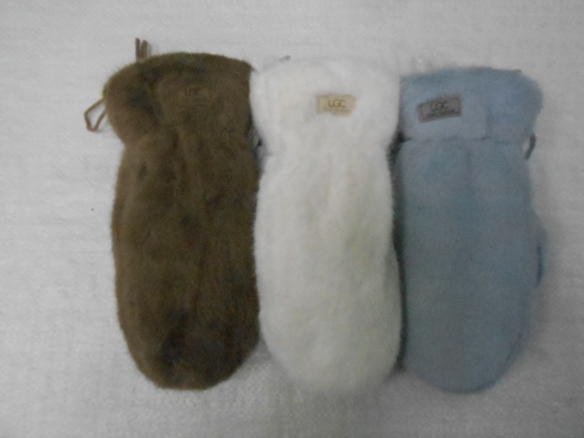  варежки жен. мех