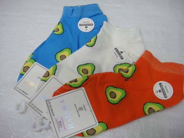  Носки жен. авокадо