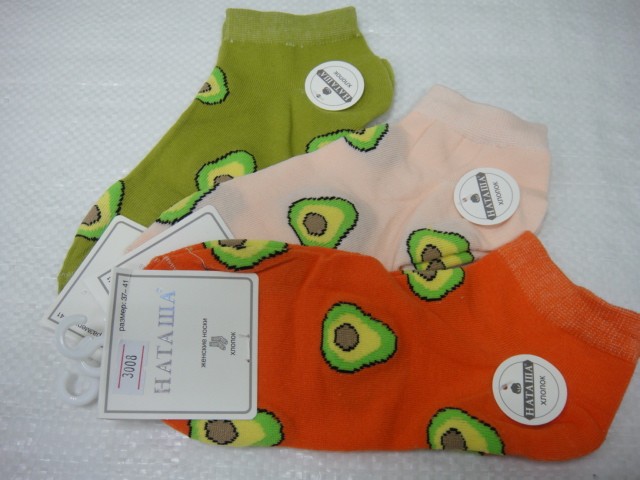  Носки жен. авокадо