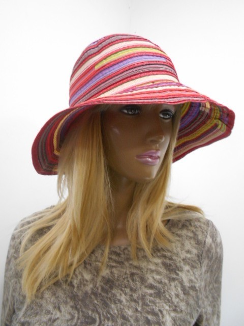  Шляпа мелкая полоска