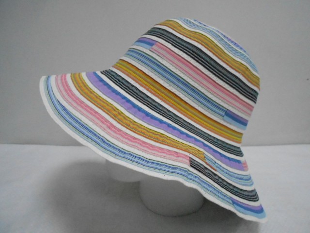  Шляпа мелкая полоска