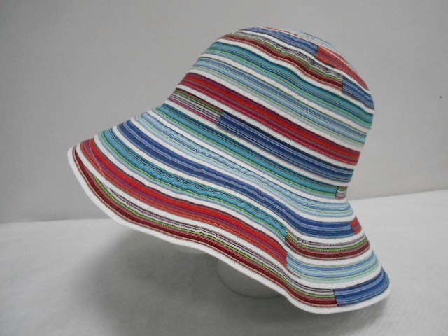  Шляпа мелкая полоска