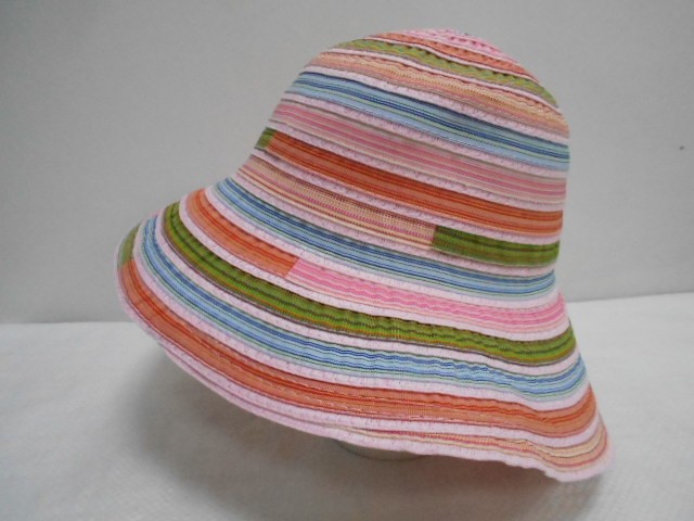  Шляпа мелкая полоска