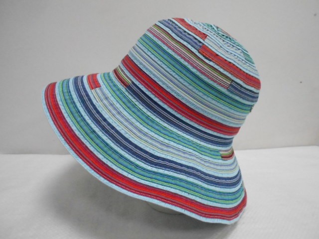 Шляпа мелкая полоска