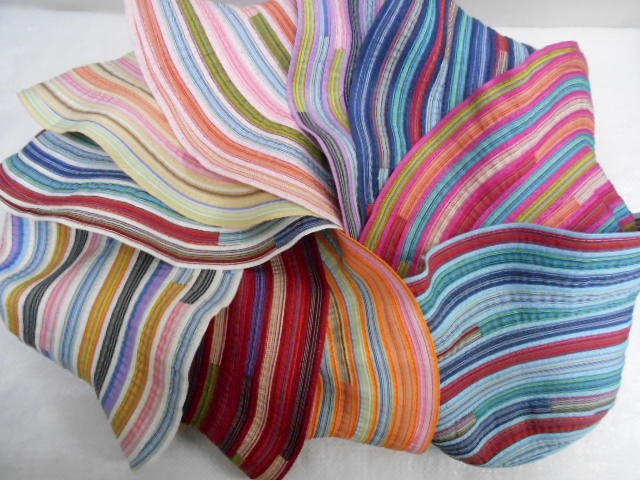  Шляпа мелкая полоска