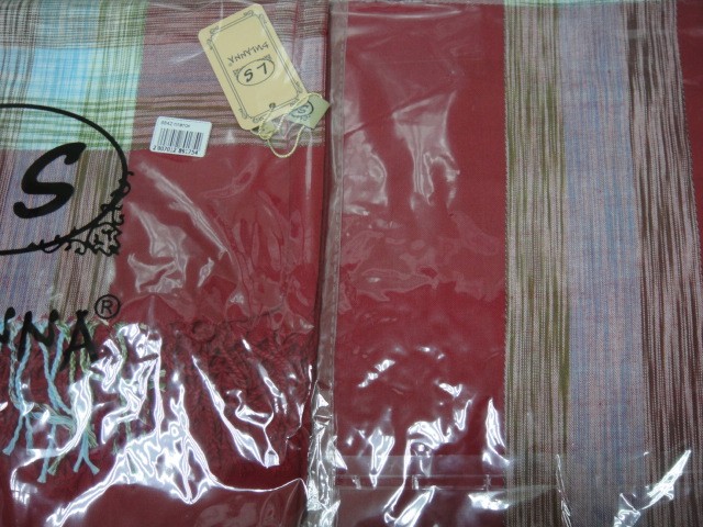  Однотон.+полоска платок