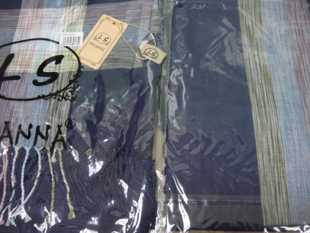  Однотон.+полоска платок