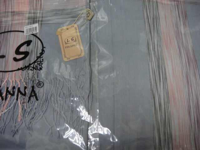  Однотон.+полоска платок