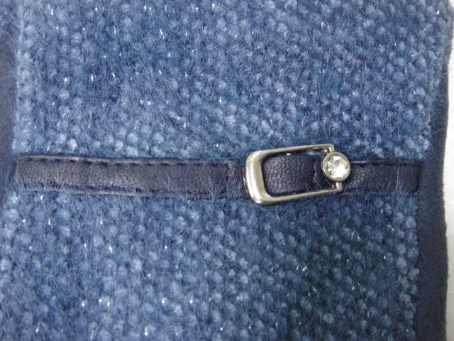   перчатки жен.ангора с люрексом+под замшу