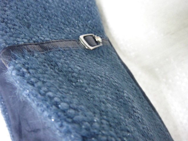   перчатки жен.ангора с люрексом+под замшу