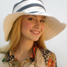  Шляпа лён 2-х цвет