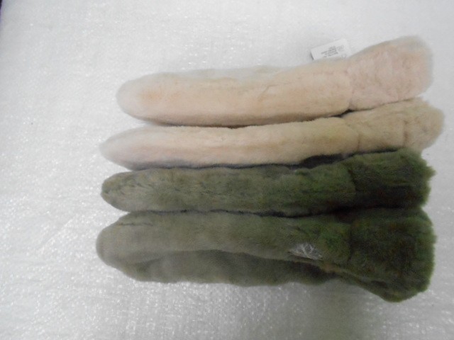  варежки жен. мех