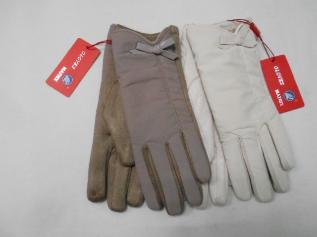   перчатки жен. плащёвка+под замшу 