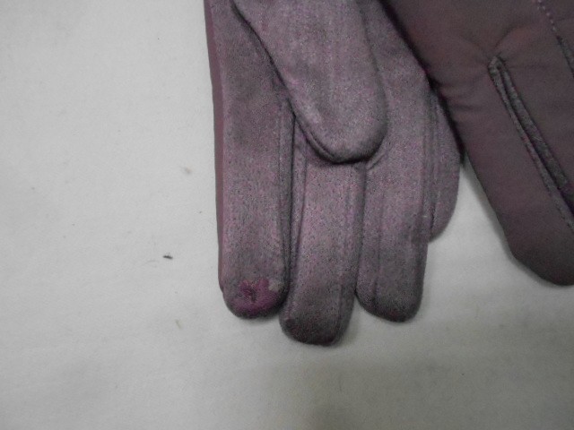   перчатки жен. плащёвка+под замшу 