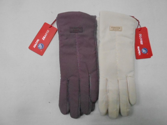   перчатки жен. плащёвка+под замшу 