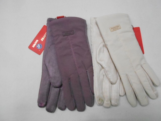   перчатки жен. плащёвка+под замшу 