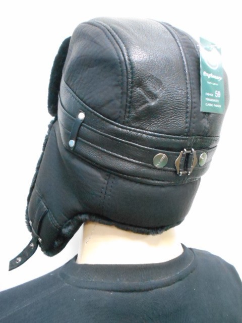  Ушанка кожа+Евромех