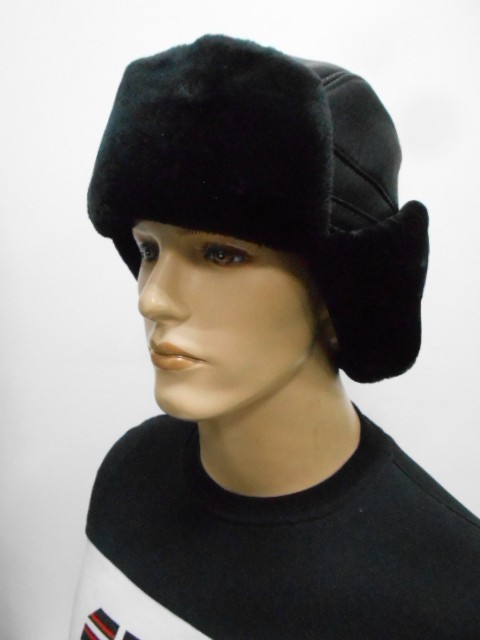  Ушанка кожа+Евромех