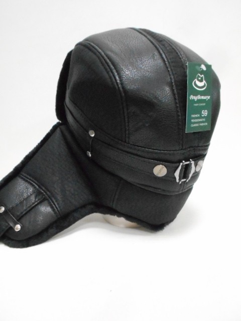  Ушанка кожа+Евромех