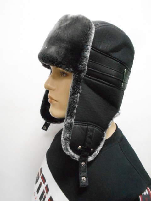  Ушанка кожа+Евромех