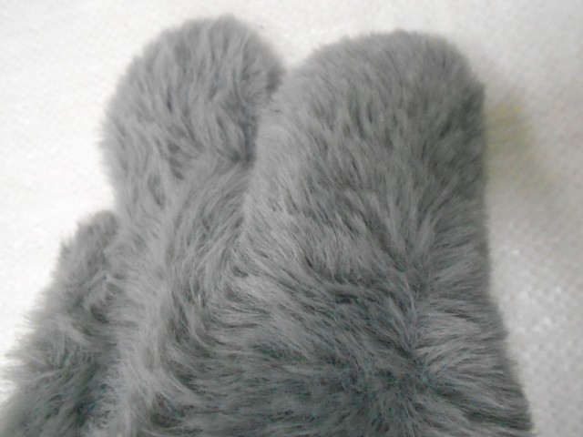  варежки жен. пух норки