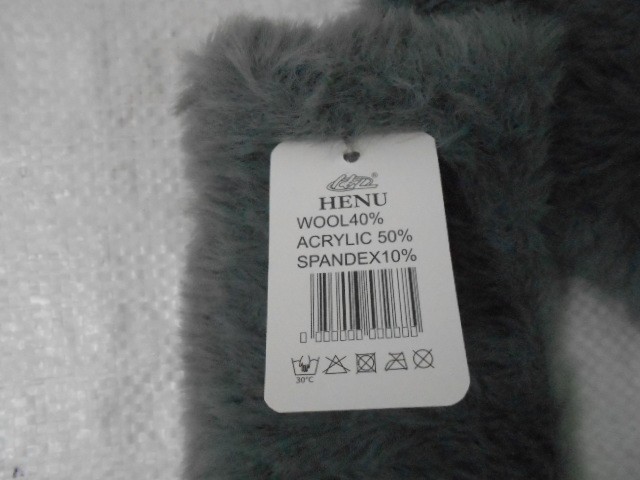  варежки жен. пух норки