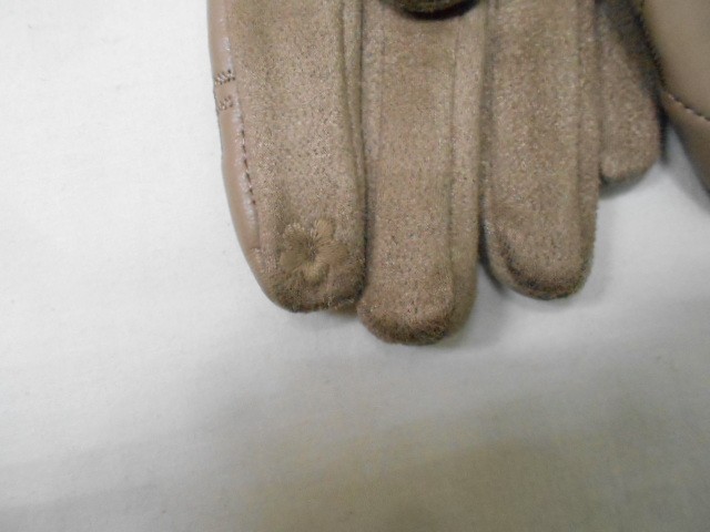   перчатки жен.1/2 натур.кожа