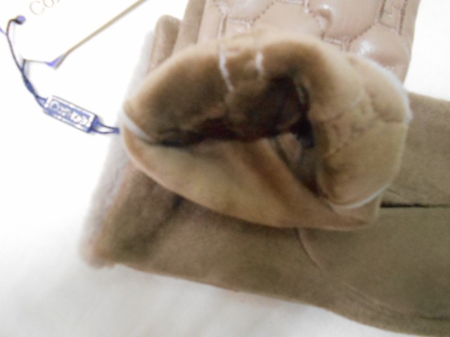   перчатки жен.1/2 натур.кожа