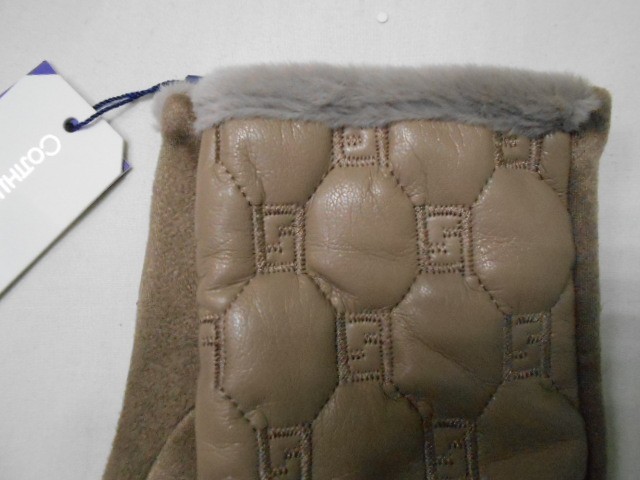   перчатки жен.1/2 натур.кожа